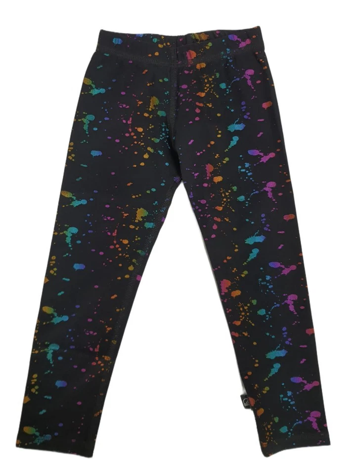 TEREZ Girl's Black Foil Printed Leggings #33177767 NWT - Image 1 of 1