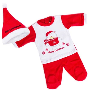 Complete Baby Newborn 3 Pieces Pants Christmas Cords XNO-804 - Picture 1 of 5