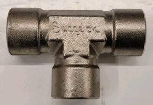Swagelok SS-8-T 316 Stainless Steel T-Stück 1/2" NPT Innengewinde Edelstahl - Bild 1 von 2