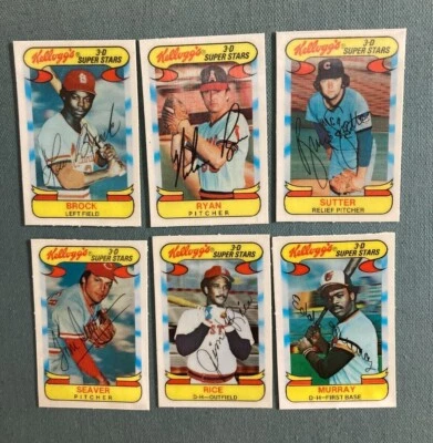 1978 Kellogg's 3-D BASEBALL CARD SINGLES VINTAGE *YOU PICK* NM/MINT - Image 1 of 2