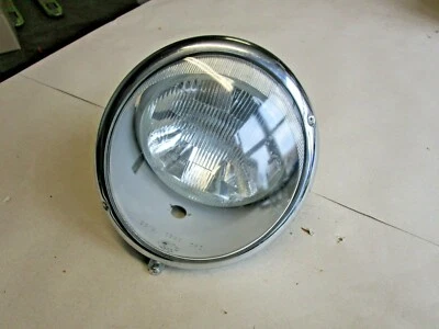 Porsche 356 911A VW Bus T1 Bulli Käfer Oldtimer Scheinwerfer Chrom Ring NEU orig - Bild 1 von 4