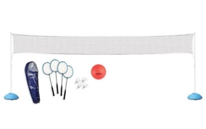 POOLSIDE VOLLEYBALL / BADMINTON GAME COMBO (POOLMASTER - 72785) - Picture 1 of 7