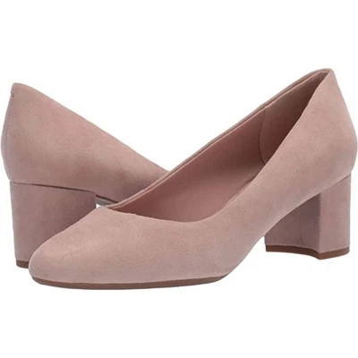 Zapatos de salón Robin Easy Spirit de gamuza topo Foto 1 de 4