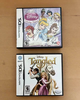 Lot of2 Nintendo DS Games Disney Princess Enchanting Storybooks & Disney Tangled - Image 1 of 3
