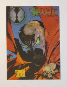 Tarjeta de movimiento lenticular Wildstorm Spawn 1996 cromo #1 The Face Of Evil - Imagen 1 de 3