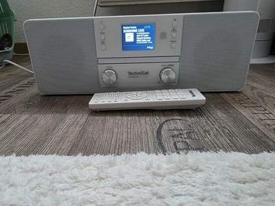Technisat Radioempfänger mit CD DigitalRadio 370 CD BT DAB+ weiss - Bild 1 von 3