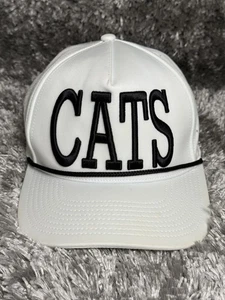 Cats Hat Cap Snapback White WP The Game Adjustable Breathable Golf Hat Rope - Picture 1 of 10