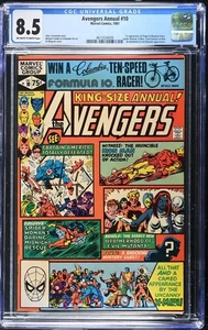 Avengers Annual 10 (1981) CGC 8.5 1st Rogue, Madelyn Pryor Appearances - Picture 1 of 2