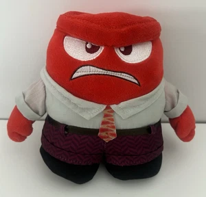 Disney Pixar Inside Out 6 Zoll TOMY Plüsch Wut Feuer Flamme Flammen Stofftier Puppe Spielzeug - Bild 1 von 9
