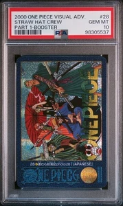 PSA10 One Piece Japan Straw Hat Voyage Photo28 No28 Visual Adventure Card 2000 - Picture 1 of 2
