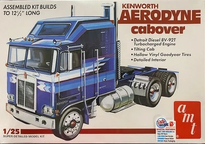 Kenworth Aerodyne Cabover AMT 1/25 - Image 1 of 4