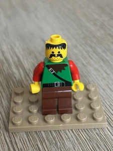 Lego Castle Minifigure Foresta Oscura - Forestman 4, Gambe Marroni 6079 6024! - Foto 1 di 1