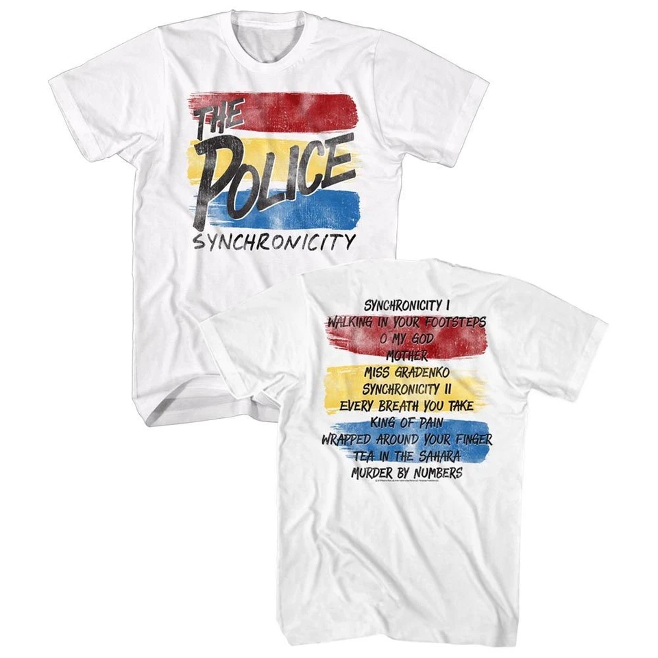 The Police - Synchronicity - Short Sleeve - Adult - T-Shirt - Image 1 of 1
