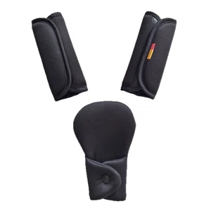 3xBreathable Child Safety Seat Protectors Soft Shoulder Strap Sleeve Crotch Pad - Picture 1 of 8