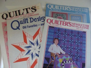 Konvolut 4 Vintage Quilter Handbücher / Zeitschriften / Muster - Bild 1 von 5