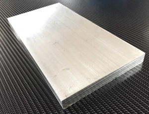 Billet de barre en aluminium 4'' x 1/2'' x 200mm pour ingénierie, modélisme, fraisage - Photo 1/1