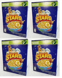 4 x Nestlé Honey Stars Cereali Alimenti Colazione Snack a base di cereali integrali 17 g. - Foto 1 di 4