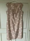 Jacques Vert Size 14 Pale Pink Dress Wedding/Occasion