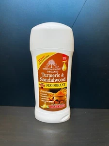 Essential Palace Organic Turmeric and Sandalwood Deodorant, 24 Hour Protection - Picture 1 of 2