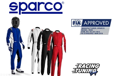 TUTA AUTO SPARCO EAGLE 2.0 OMOLOGATA FIA 8856-2018 - RACING SUIT IN HOCOTEX - Immagine 1 di 2