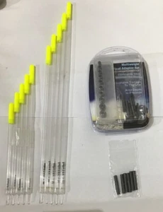 Multiweight Float Adaptor + 10 Coarse Fishing Floats Set 24 - Picture 1 of 4