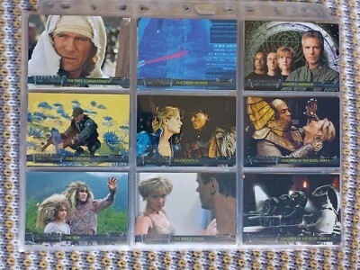Stargate SG-1 Premiere Edition 72 Card Basic Set - Image 1 of 2