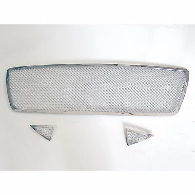 For 2005-2010 Toyota Tacoma Main Upper Stainless Chrome Mesh Grille Insert - Image 1 of 3