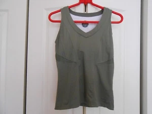 BOLLE--OLIVE GREEN RACER BACK TOP---SMALL - Picture 1 of 2