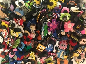 Large lot 1000 shoe charms, variety, heroes and more, start your own business - Picture 1 of 4