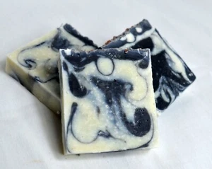 Lavendelkohle Himalaya Salz Seife Bio Inhaltsstoffe Ekzeme NATÜRLICH - Bild 1 von 3