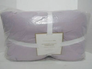 Pottery Barn Teen Pintuck Comforter Twin/TwinXL Dusty Iris NWT - Picture 1 of 4