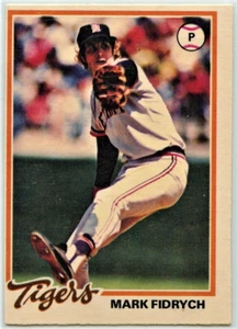 1978 O-PEE-CHEE #235 MARK FIDRYCH - DETROIT TIGERS VG-EX RAW (P46-05) - Imagen 1 de 4
