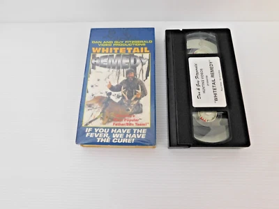 VHS Hunting Video Dan and Guy Fitzgerald Whitetail Remedy - Image 1 of 2