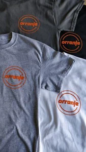 Orranje Logo & Adresse - Langarm-T-Shirt - Bild 1 von 2