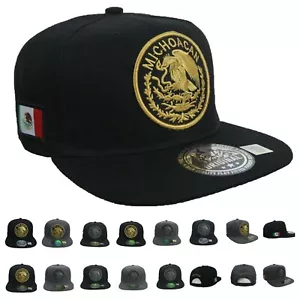 Cappello da baseball federale del Messico bandiera aquila banconota piatta snapback JALISCO MICHOACAN - Foto 1 di 64
