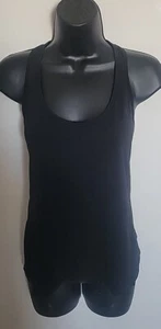 Old Navy Active Loose Fit  Racerback Black Tank Top Size Small Great Condition  - Picture 1 of 3