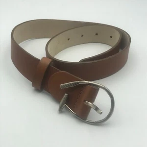 Vintage Asprey Lady’s Brown Belt with Polo Theme Buckle like new size 26 - Picture 1 of 9