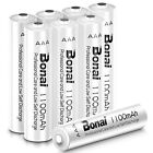BONAI 1100mAh AAA Rechargeable Batteries High Capacity 1200 Cycles  