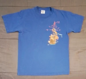VTG Caribbean Soul Shirt Mens Large Blue Jimmy Buffet Single Stitch 80's USA - Picture 1 of 8