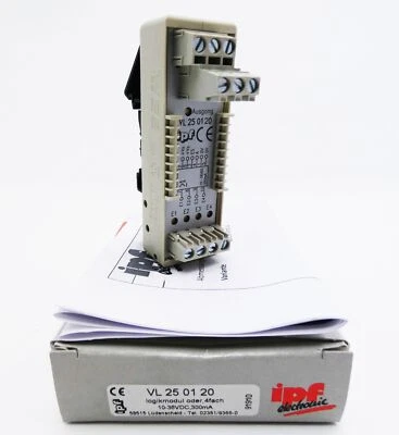 ipf electronic VL 25 01 20 VL250120 10-36VDC 300mA Logikmodul -unused/OVP-