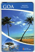 Goa India Map and city info Travel / Tourist, compact 2015 FREE US SHIPPING