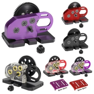 2 cajas de cambios de sobremarcha de transmisión baja para rastreador de radiocontrol 1/10 SCX10 II Capra LCG HAZLO TÚ MISMO - Imagen 1 de 29