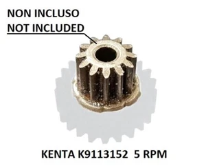 NYLON GETRIEBE FÜR GETRIEBEMOTOR PELLETOFEN KENTA K9113152 5 U/min - Bild 1 von 9