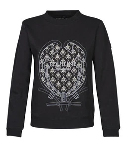 Equiline TULIP DAMEN SWEATSHIRT Pullover SCHWARZ (HW 19/20) - Bild 1 von 1