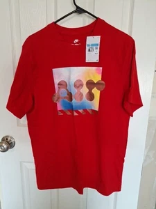 Nike Men’s T Shirt Red Size Medium - Picture 1 of 4