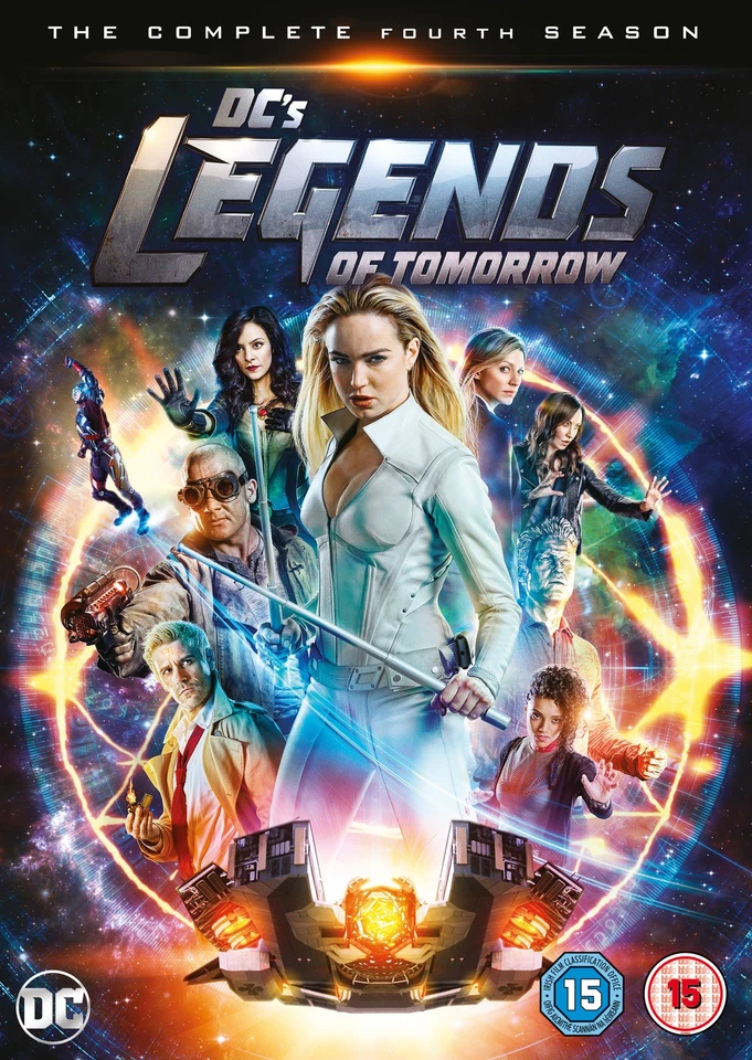 Dc's Legends of Tomorrow Season 4 DVD 2019 Brandon Routh Caity Lotz M
