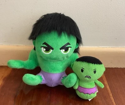 Marvel The Incredible Hulk Soft Plush  Stuffed Toys Bundle Lot Of 2   - image 1 of 4
