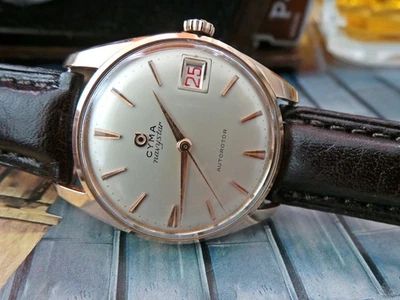 Reloj Cyma Navystar Cymaflex Autorotor Caballeros Vintage c1960-¡Raro! Foto 1 de 4