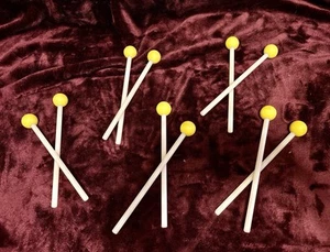 Lot Of Rubber Percussion Mallets 5 Sets, 10 Total - Picture 1 of 4