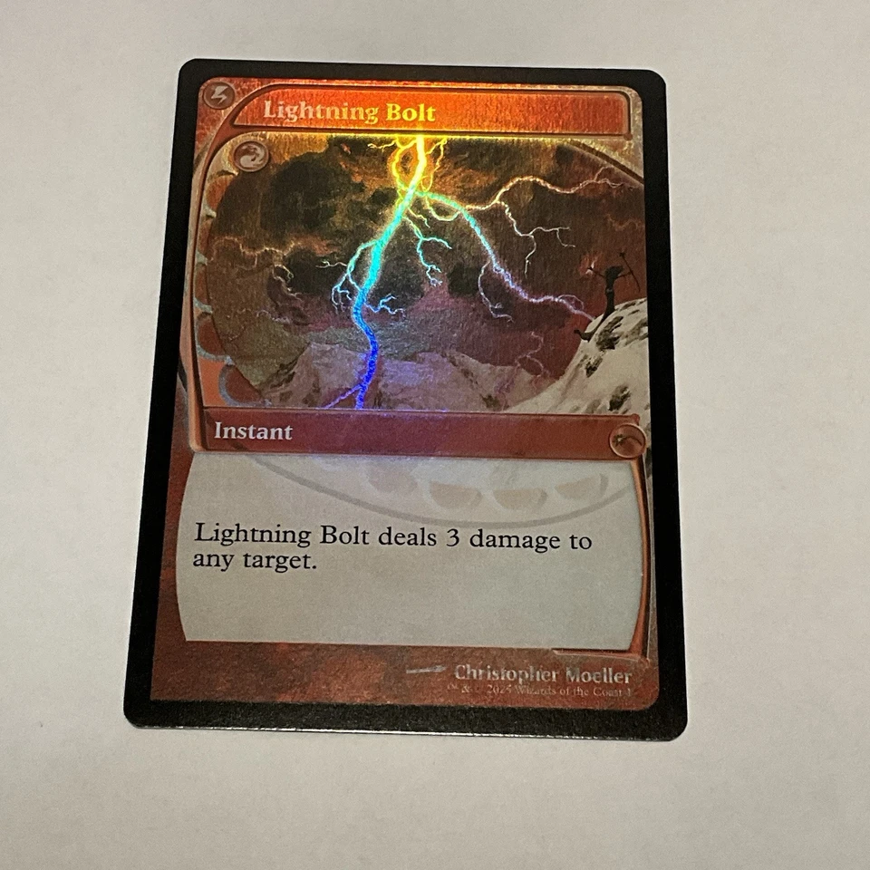 MTG Lightning Bolt (1) *Foil* Future Sight MagicCon Atlanta FIAB MT/NM Free Ship - Image 1 of 3